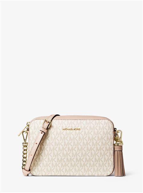 michael kors pink crossbody bag|michael kors weekender bag pink.